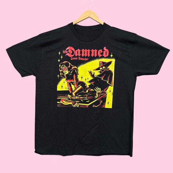 The Damned Grave Disorder Album Punk Rock Band Tee XL - Picture 1 of 4